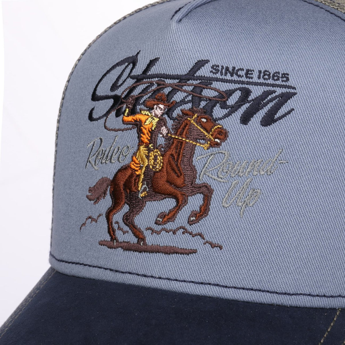 Cappellino Trucker Rodeo round up Stetson