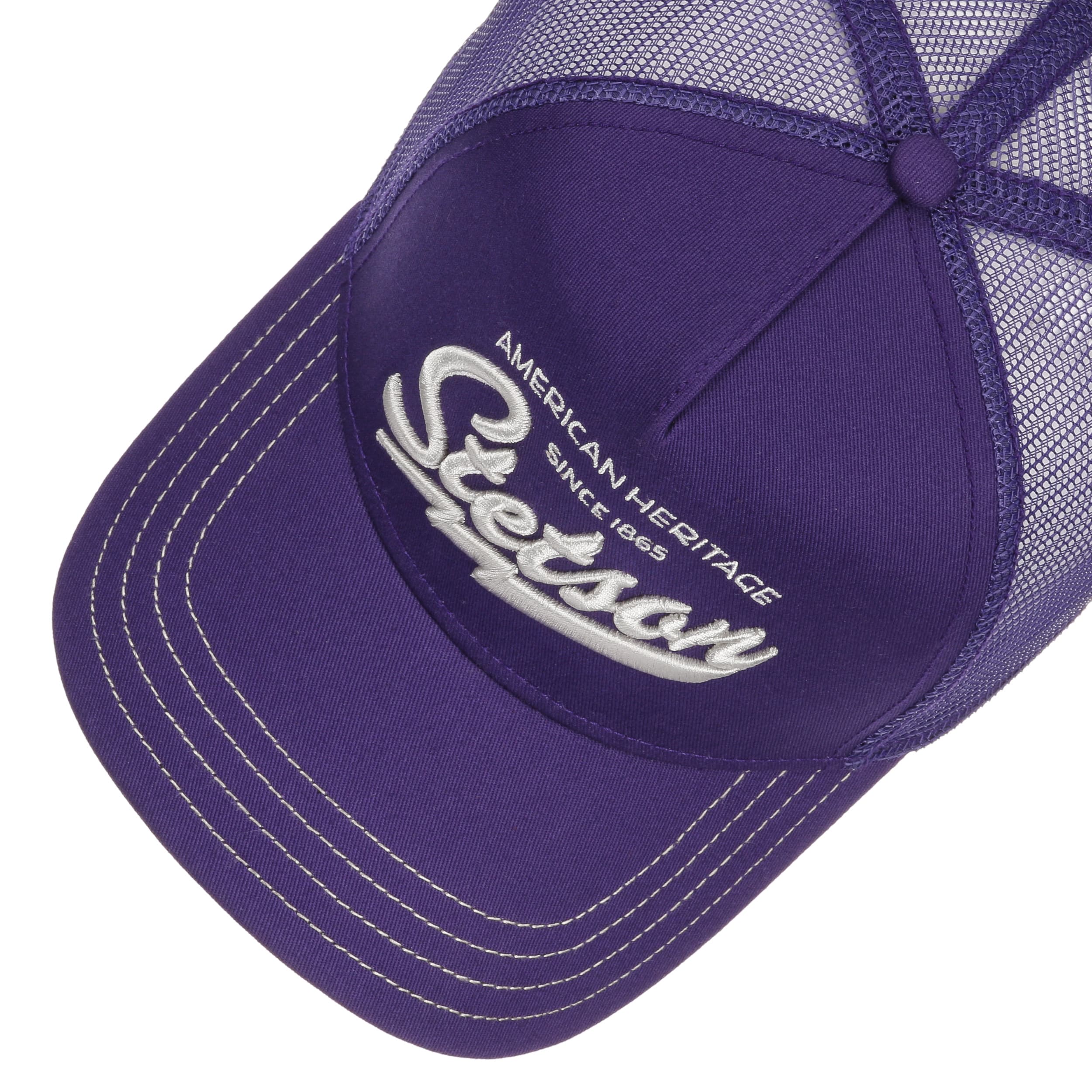 Cappellino Trucker American Heritage viola Stetson
