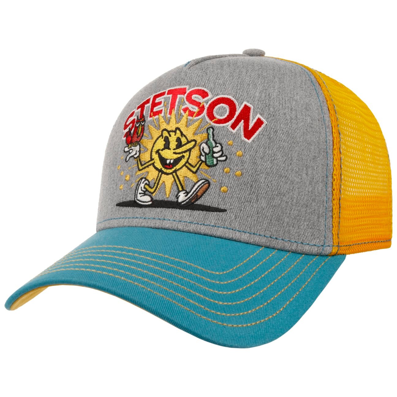 Cappellino Trucker Walking Sun Stetson