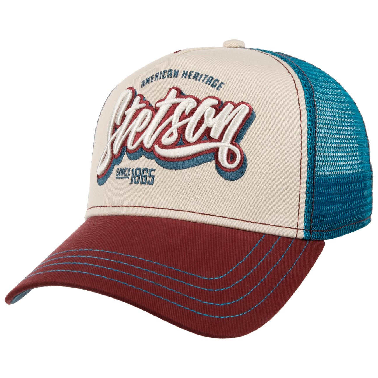 Cappellino Trucker Wordmark logo Stetson