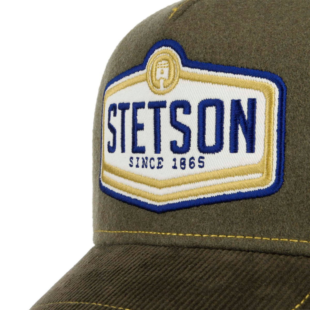 Cappellino Trucker lana Wordmark patch Stetson