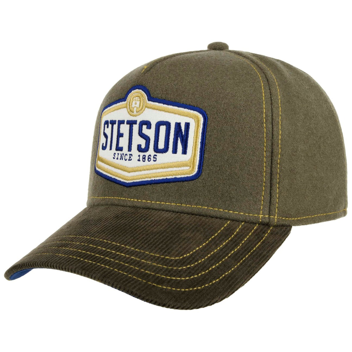 Cappellino Trucker lana Wordmark patch Stetson