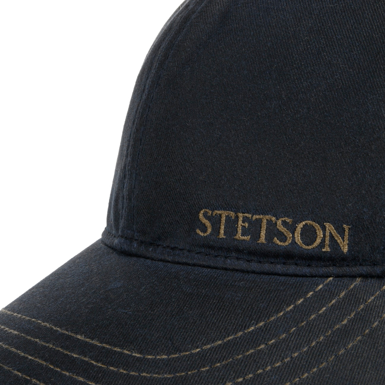 Cappellino Yankton cotone waxed navy Stetson