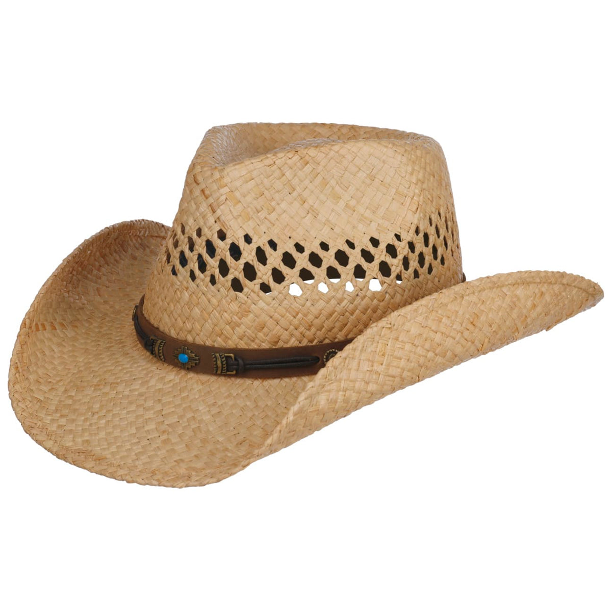 Cappello Rafia Glenrio Western By Stetson - € 59,00 Cappello Rafia Glenrio Western By Stetson - € 59,00