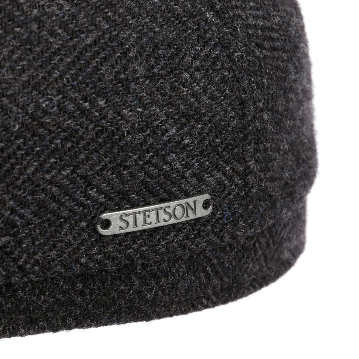 Coppola Belfast herringbone nero grigio Stetson