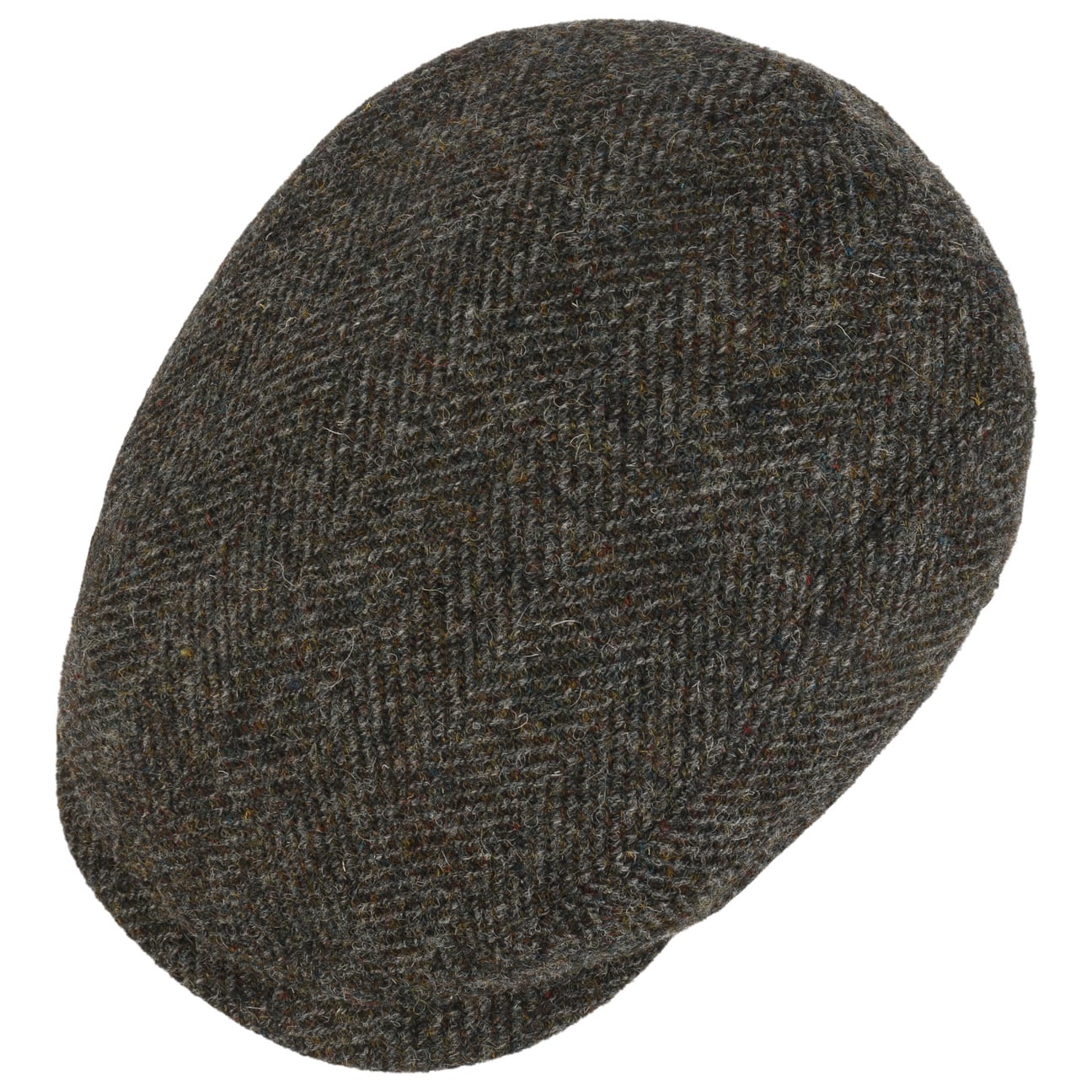 Coppola Driver Harris tweed verde oliva melange Stetson