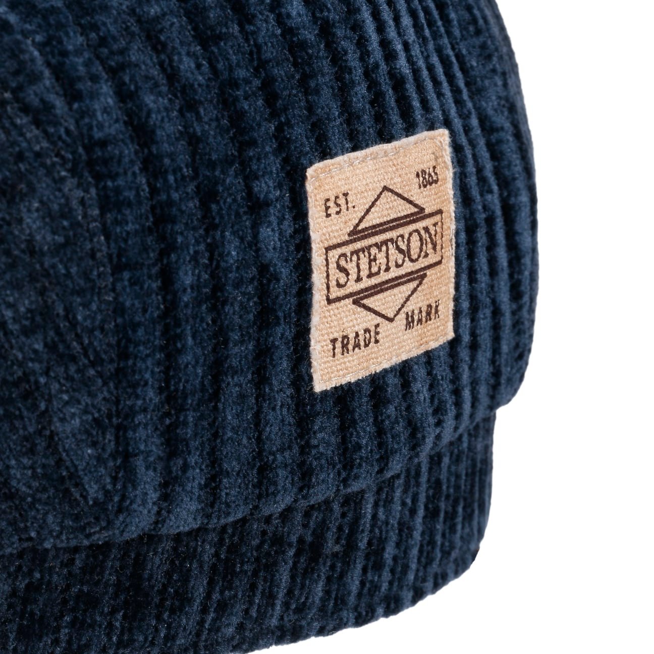 Coppola Hatteras corduroy jersey blu Stetson