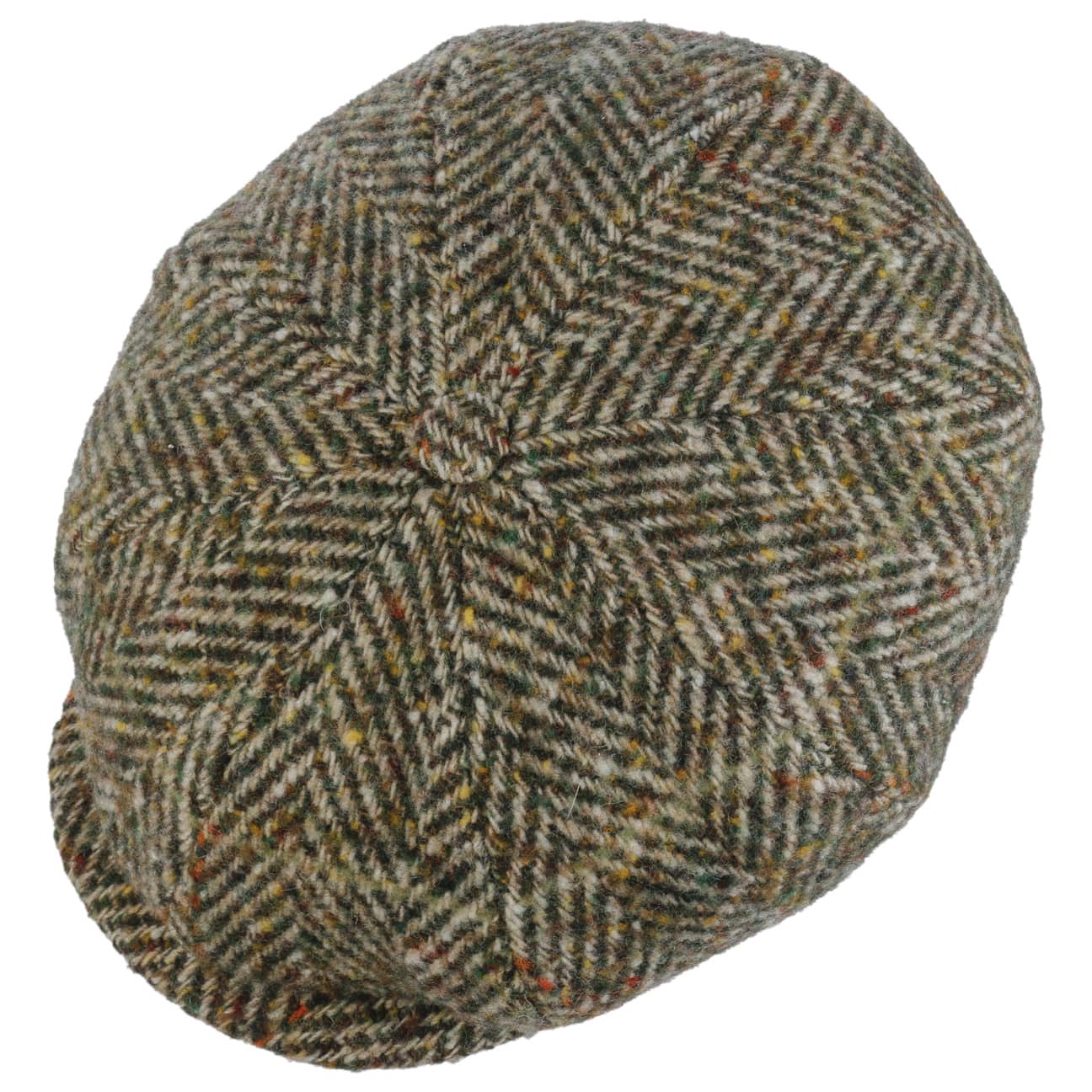 Coppola Hatteras Herringbone beige verde Stetson