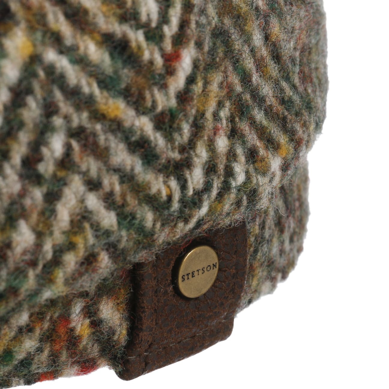 Coppola Hatteras Herringbone beige verde Stetson