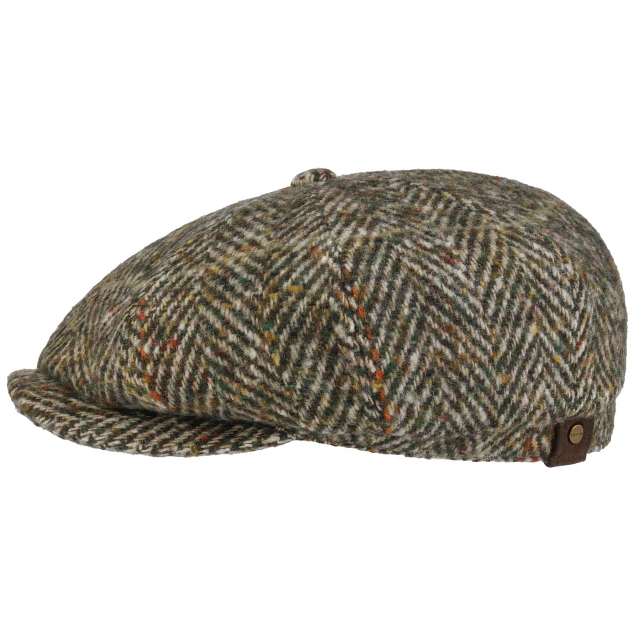 Coppola Hatteras Herringbone beige verde Stetson