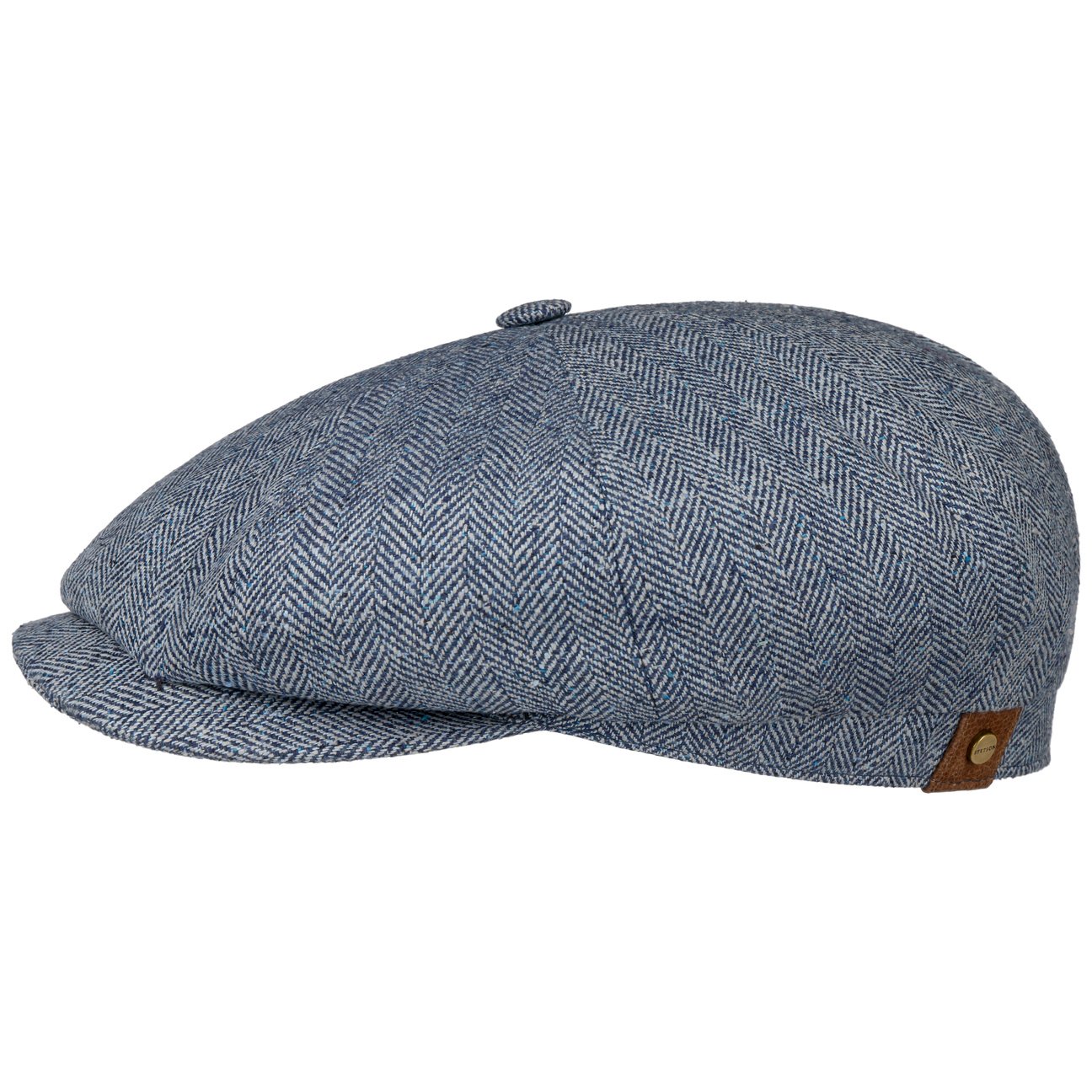 Coppola Hatteras seta spinata blu Stetson