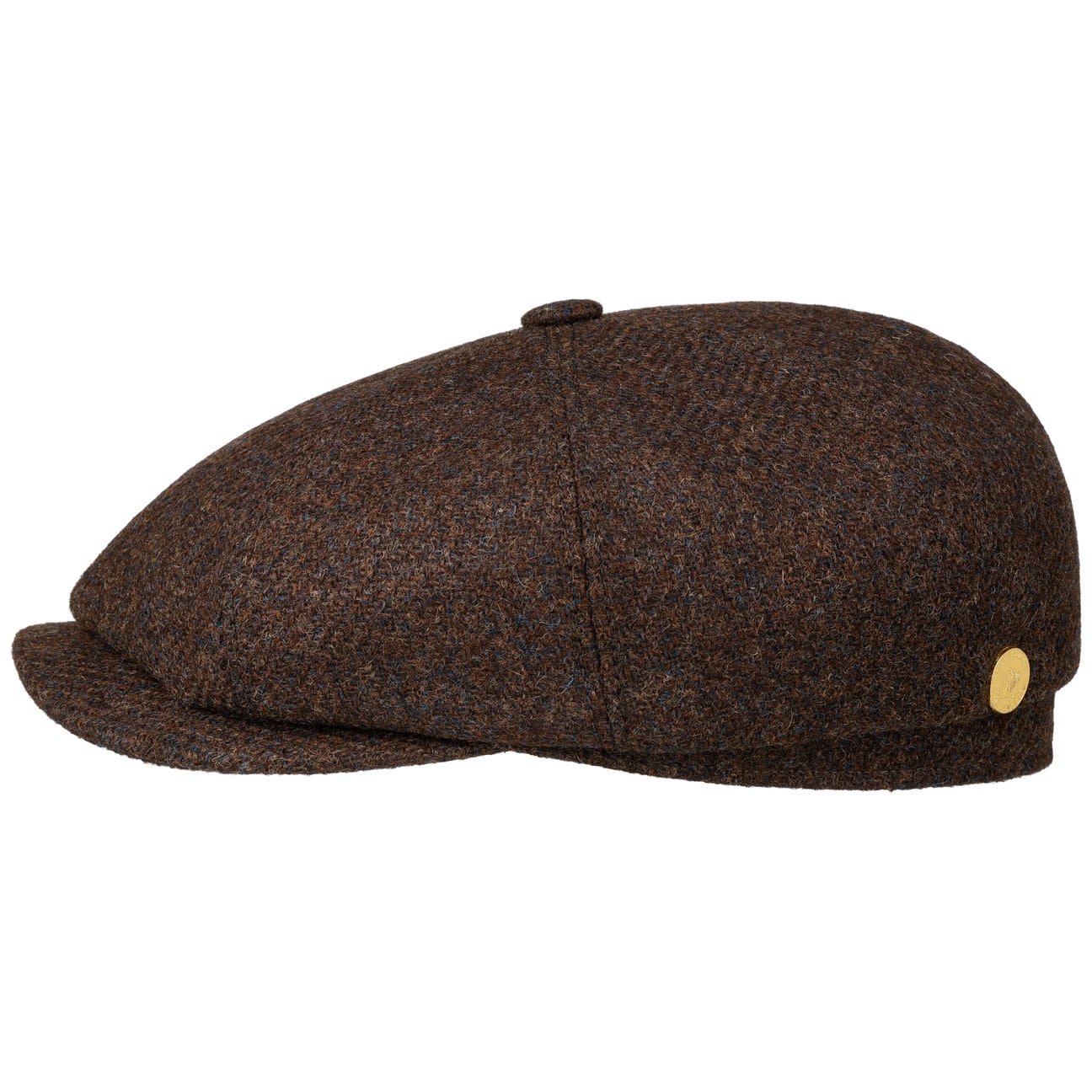 Coppola Hatteras 160 Years Harris tweed marrone Stetson