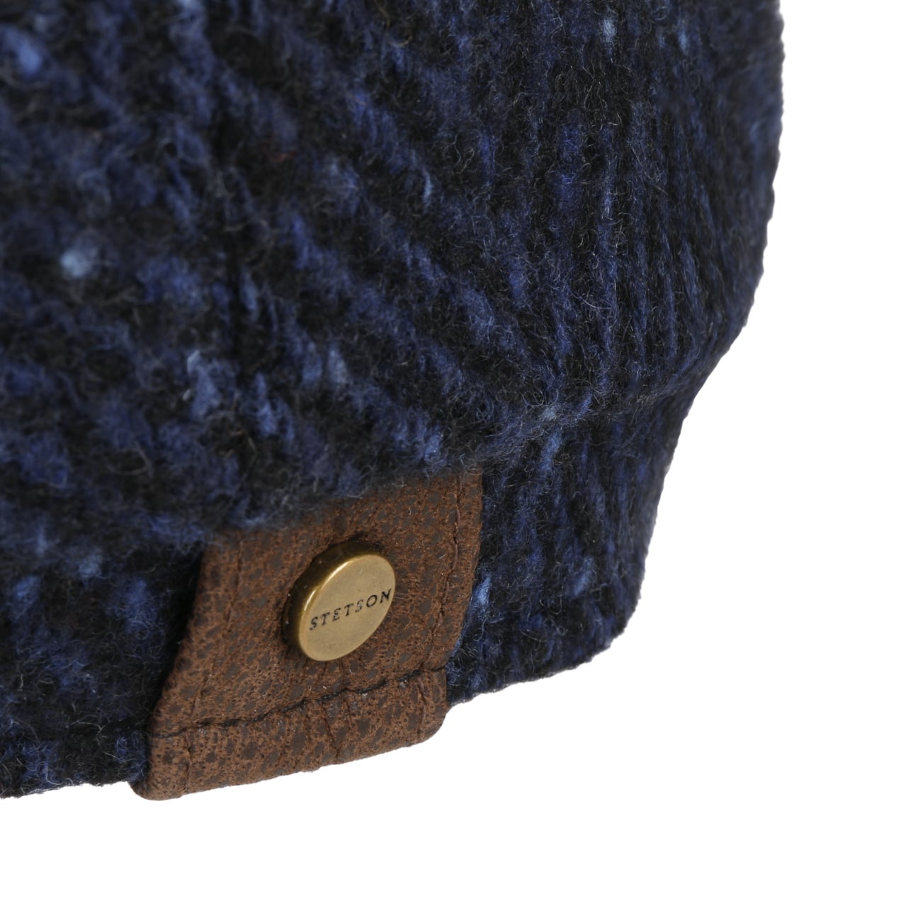 Coppola Hatteras herringbone blu Stetson