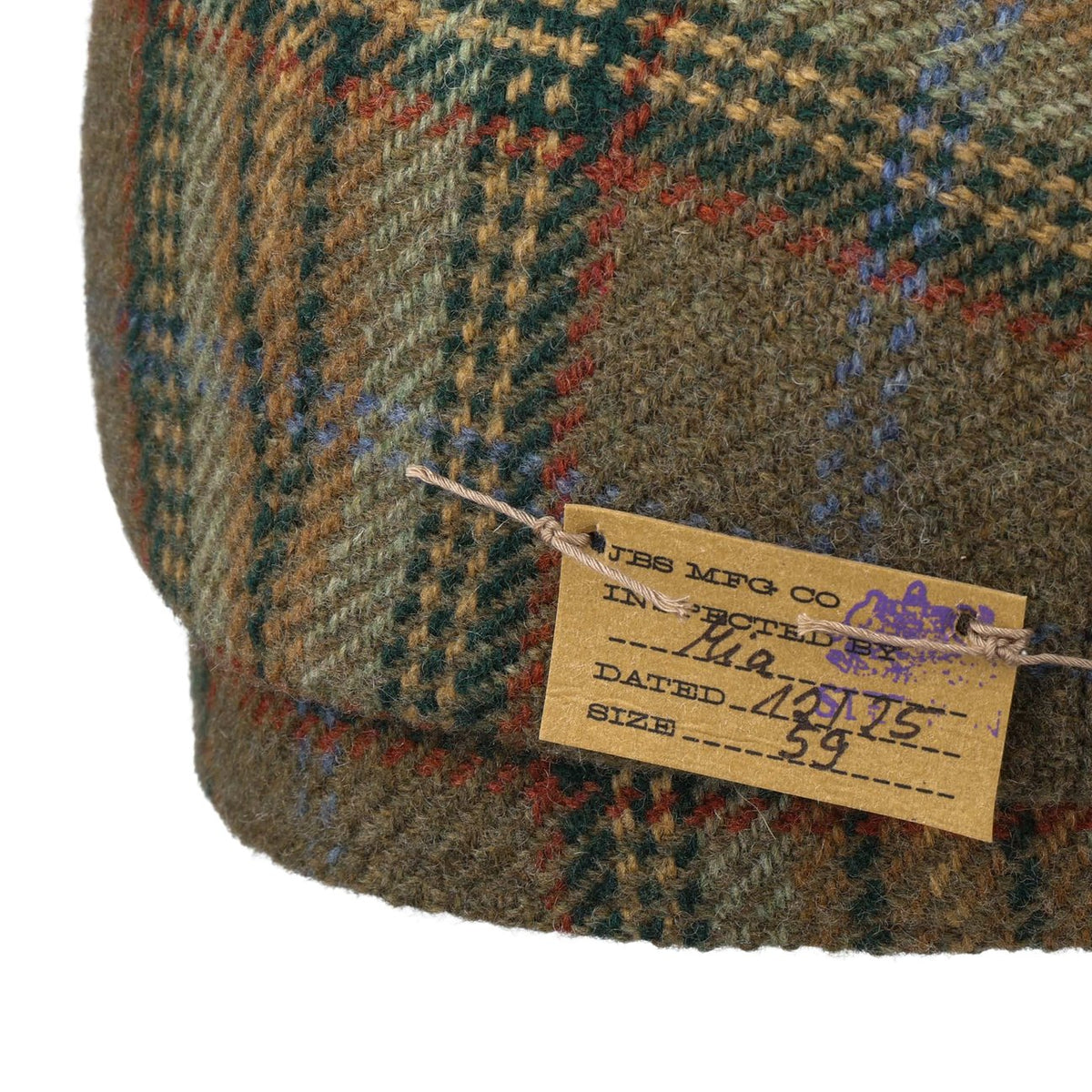 Coppola Hatteras Yorven check verde oliva Stetson