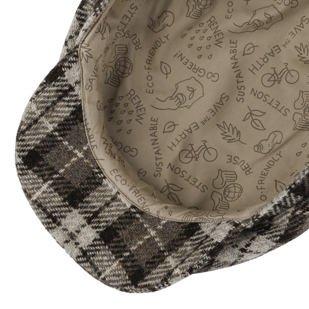 Coppola Driver undyed Harris tweed Stetson