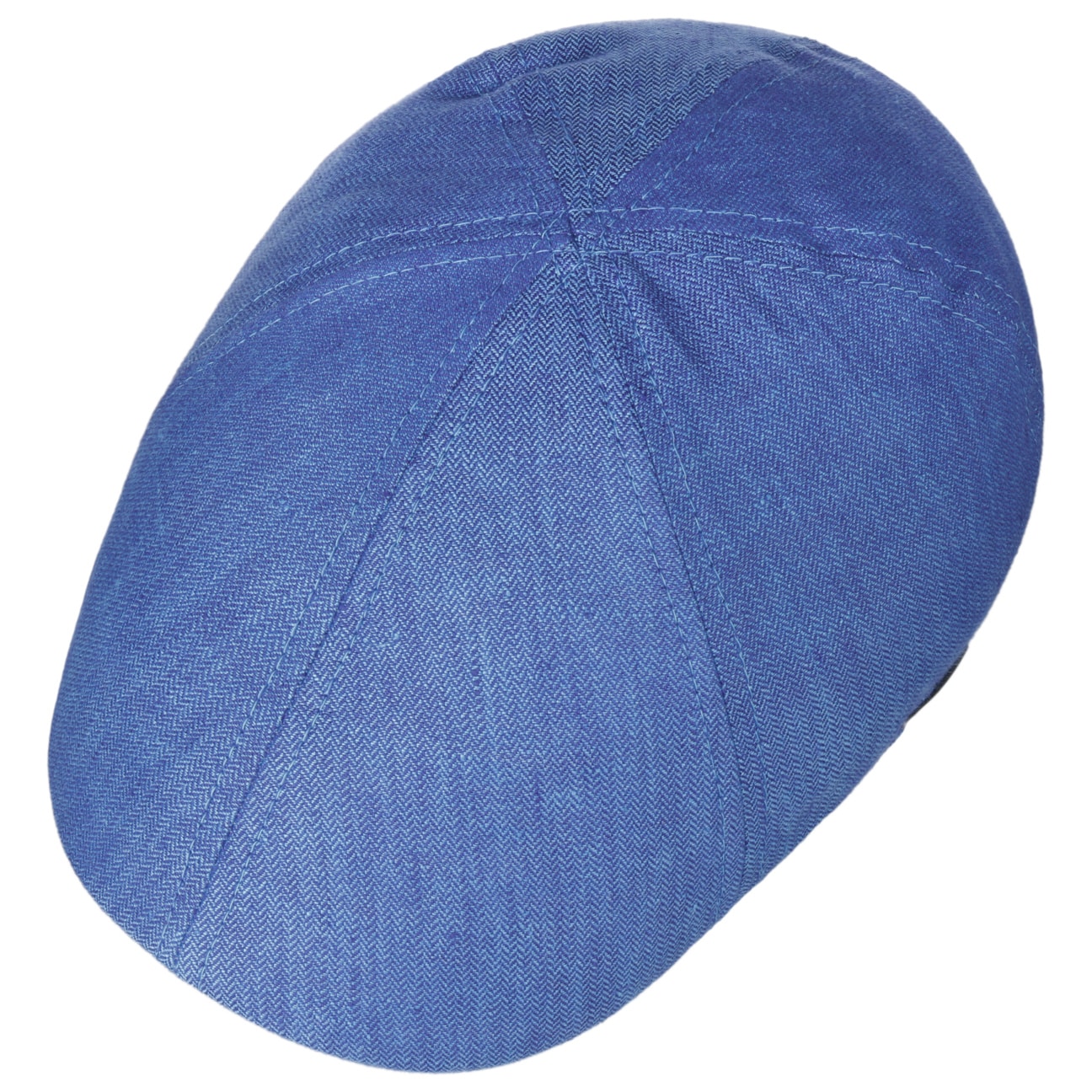 Coppola Texas Descott lino herringbone blu chiaro Stetson