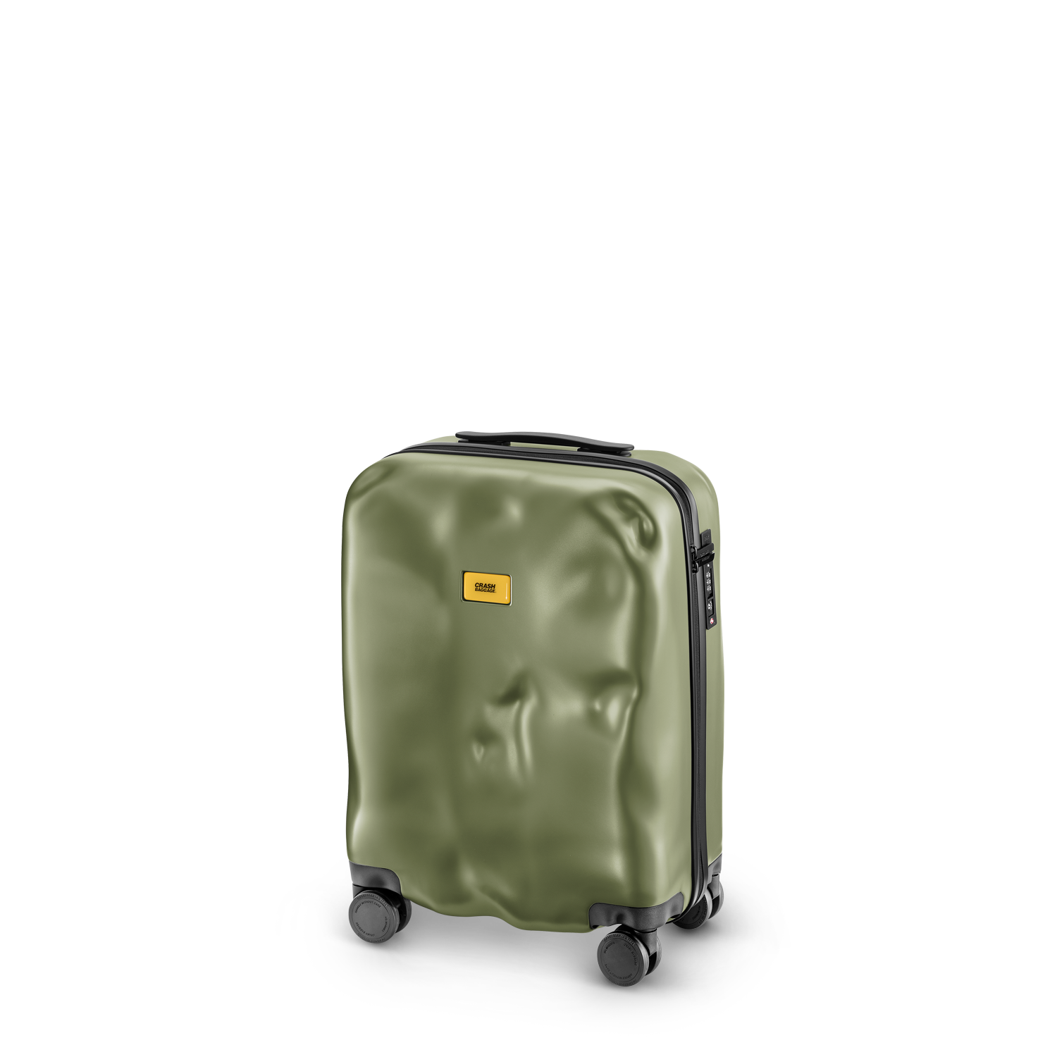 Icon trolley cabin verde oliva Crash Baggage