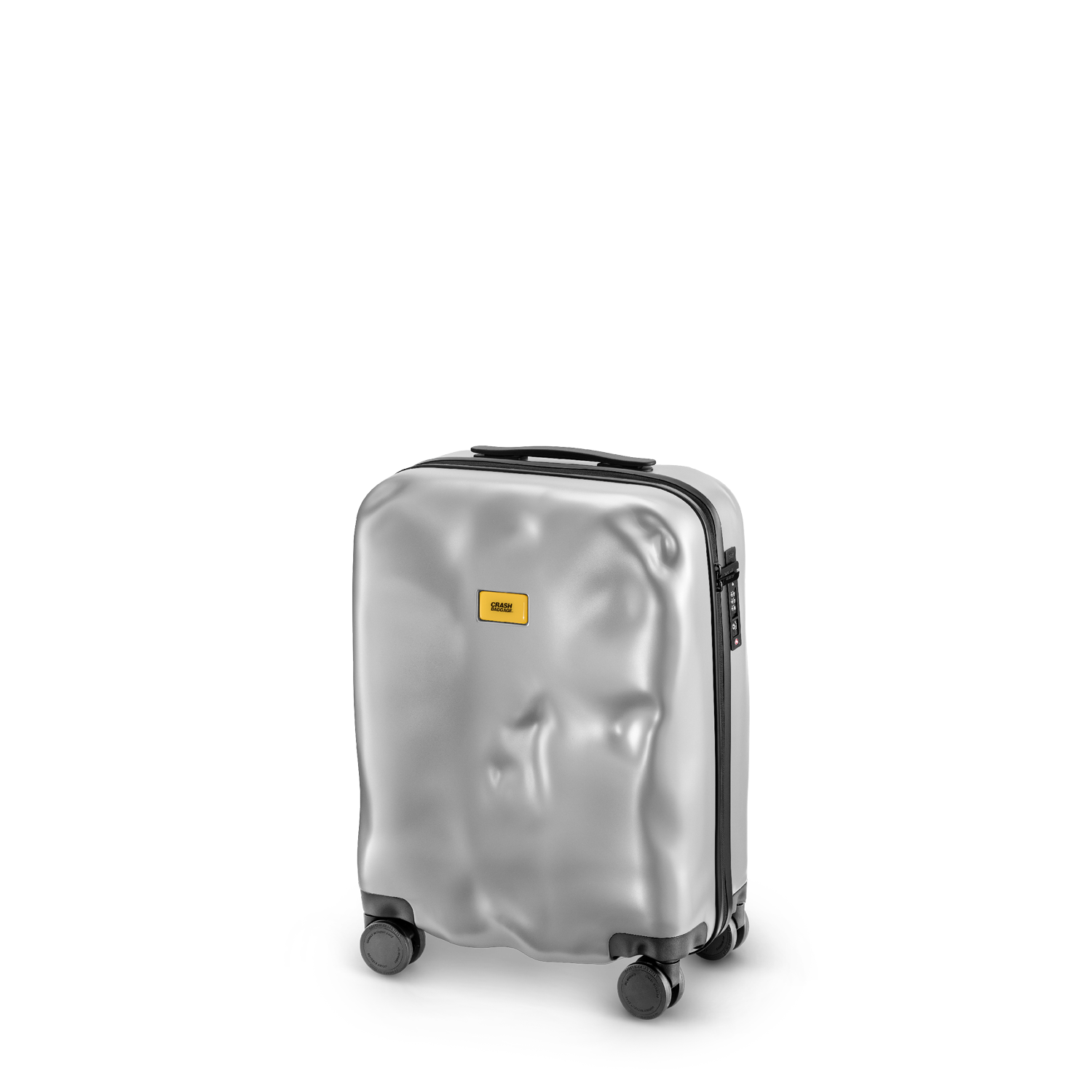 Icon trolley cabin silver Crash Baggage