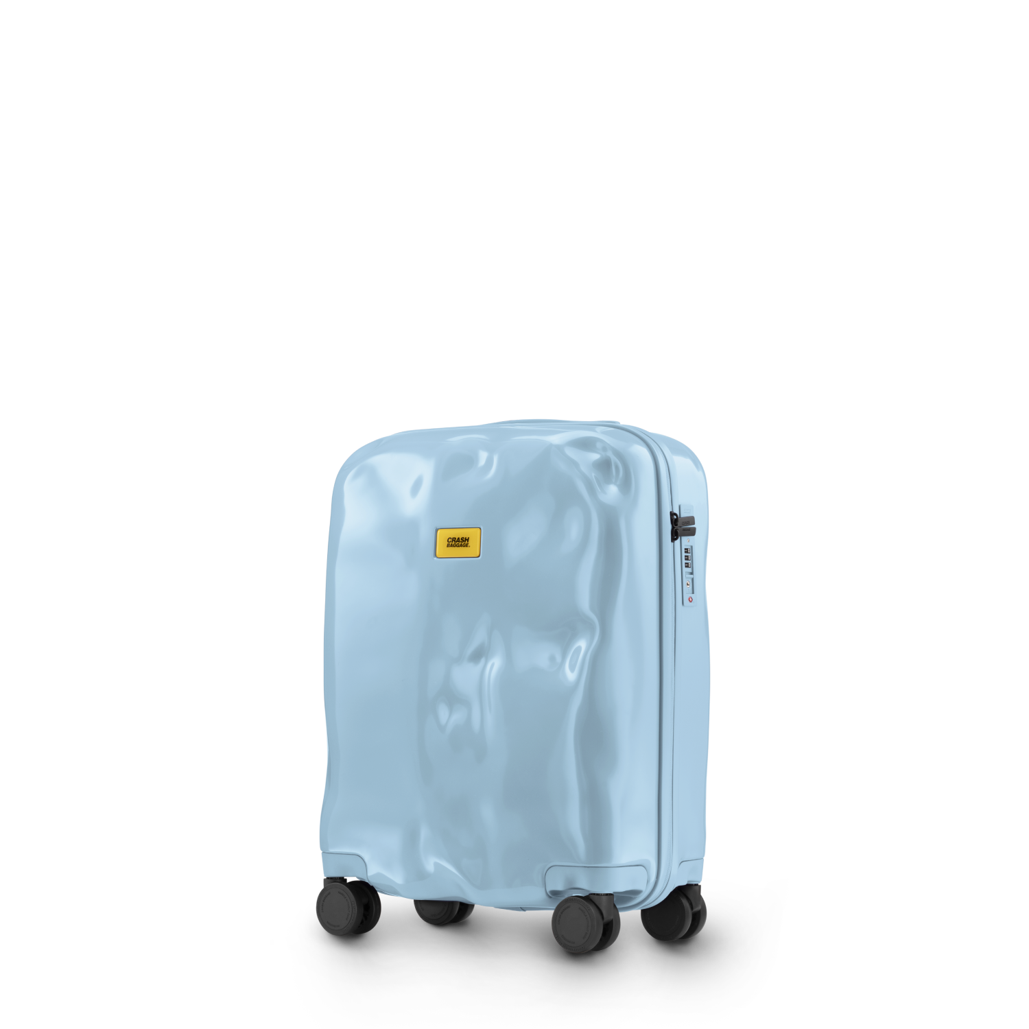 Icon trolley cabin Sky blue Crash Baggage
