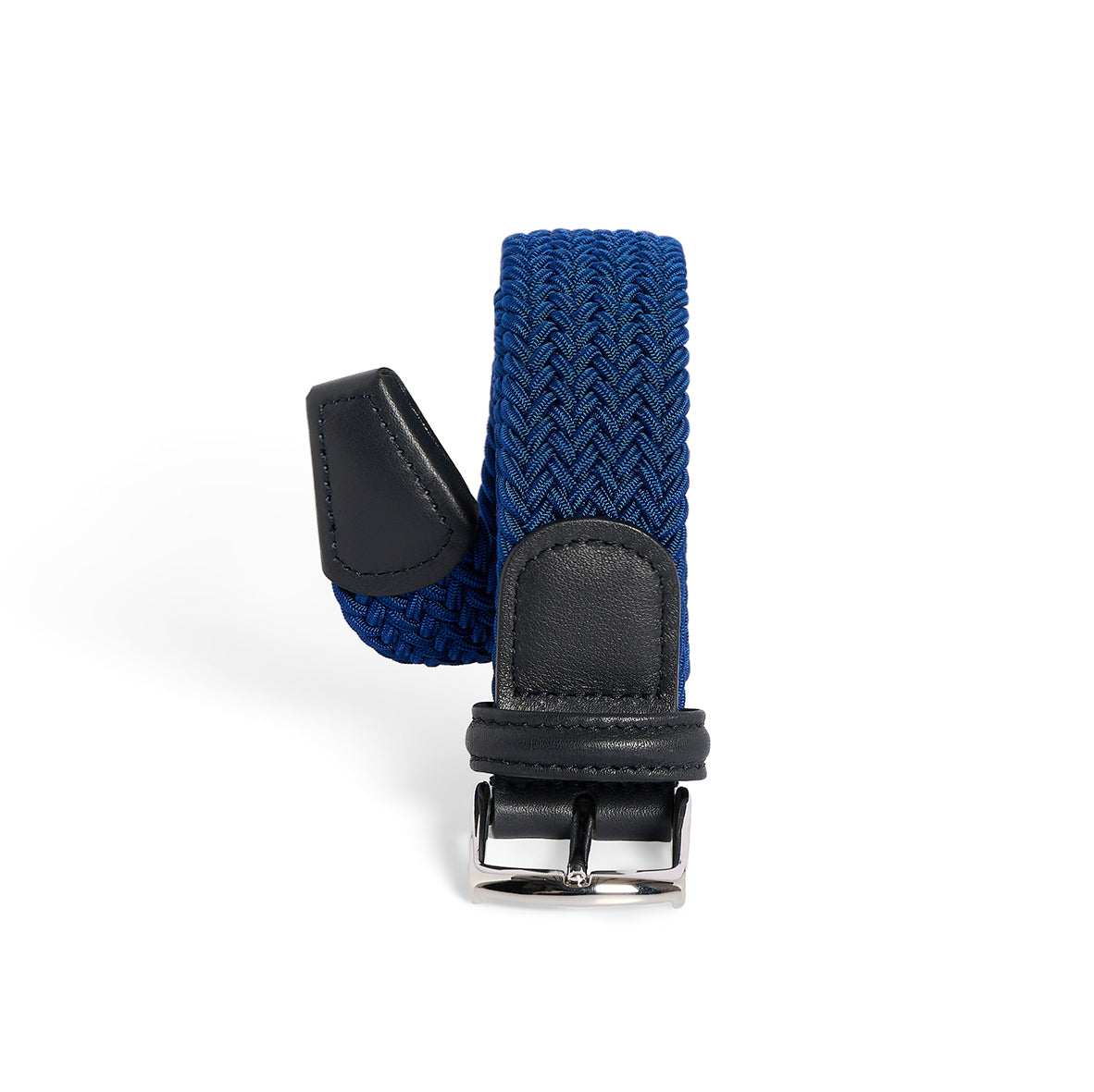 Cintura elasticizzata blu royal rifinita blu Monsieur