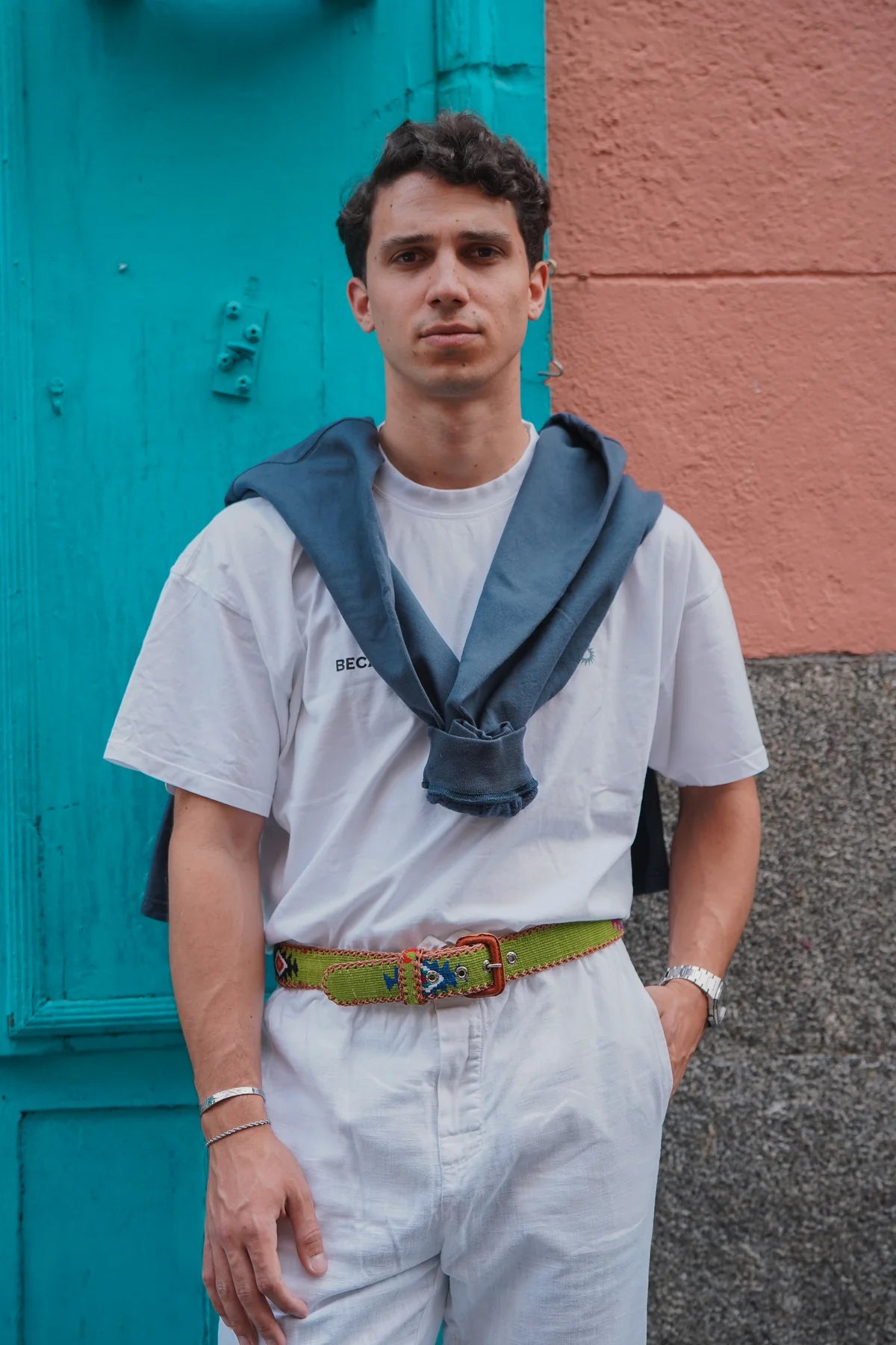 Cintura etnica lime LATCH