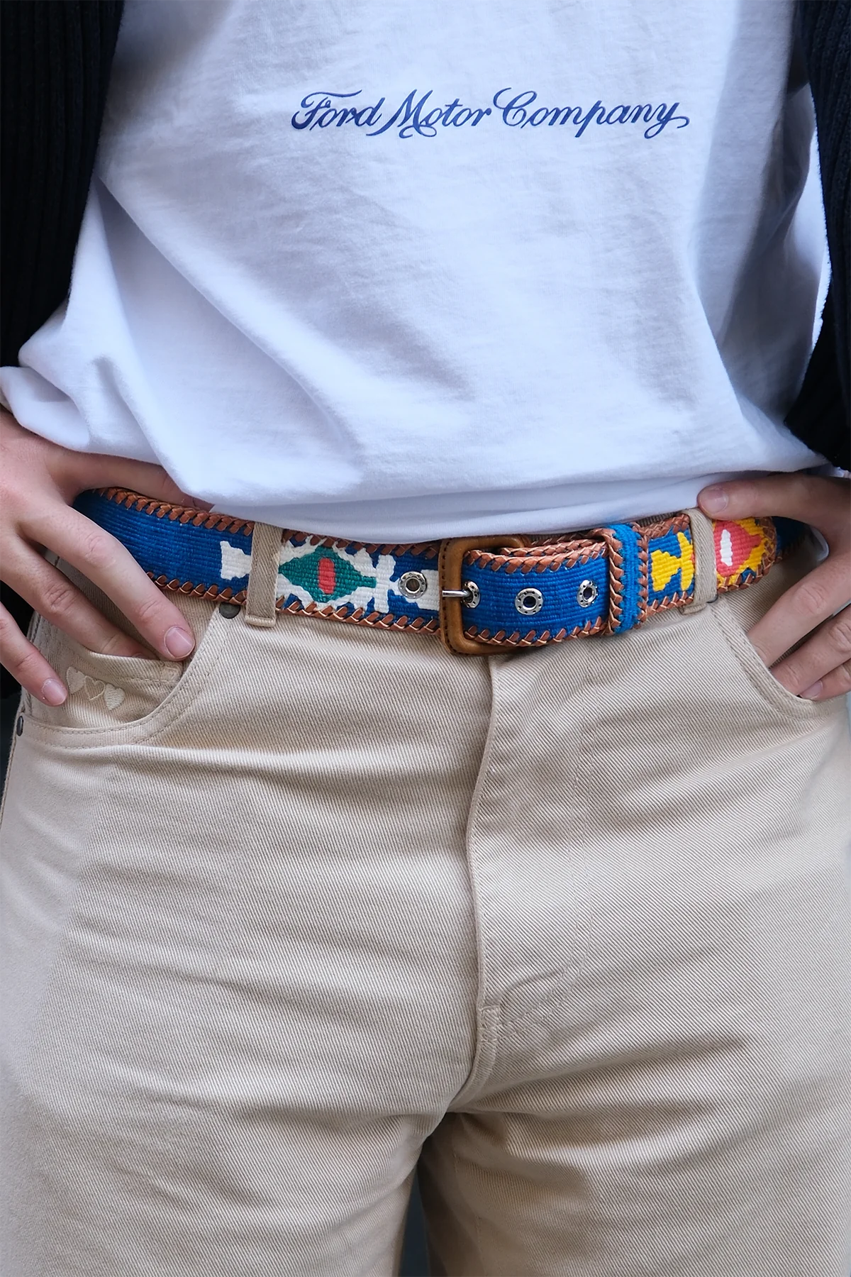 Cintura etnica Light Blue LATCH