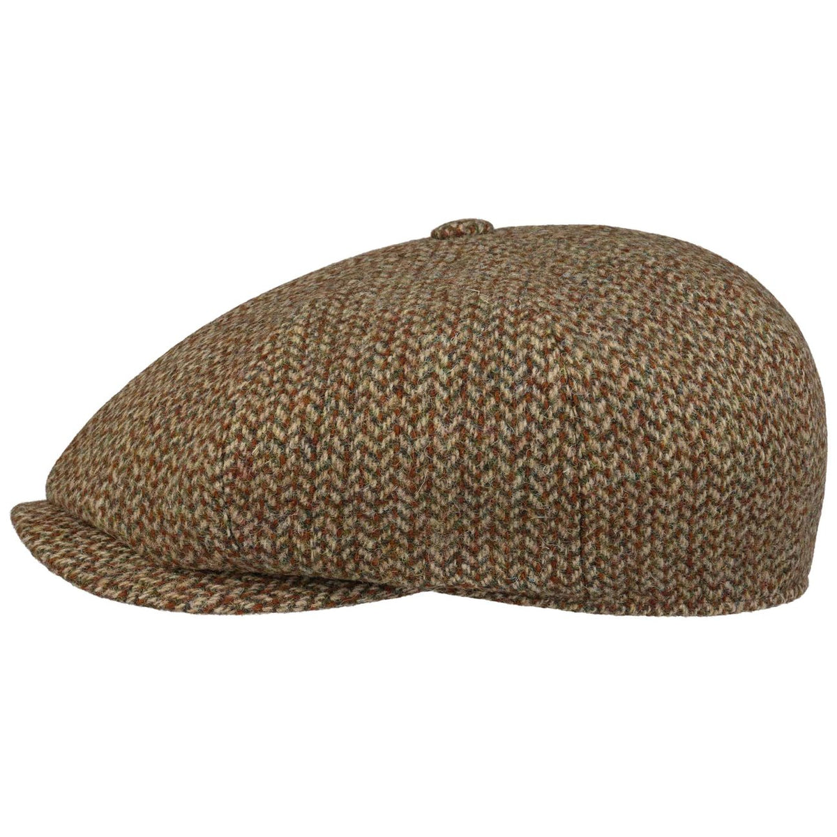 Coppola 8 panel Darsley Harris tweed beige Stetson