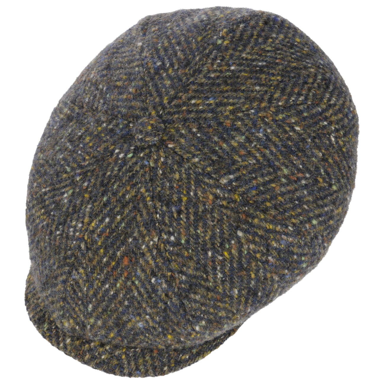 Coppola Hatteras herringbone grigio blu Stetson