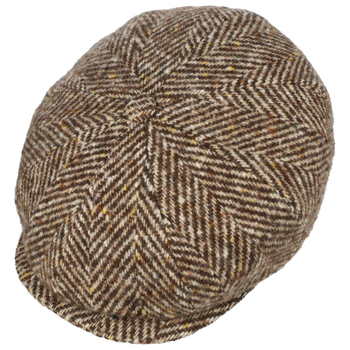 Coppola Hatteras herringbone marrone beige Stetson