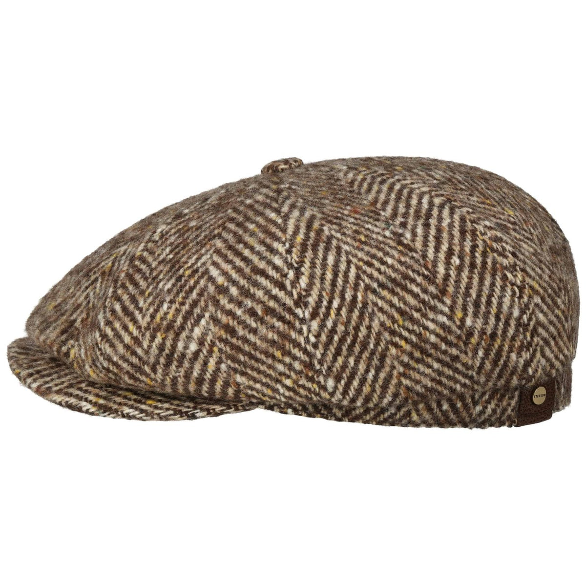 Coppola Hatteras herringbone marrone beige Stetson