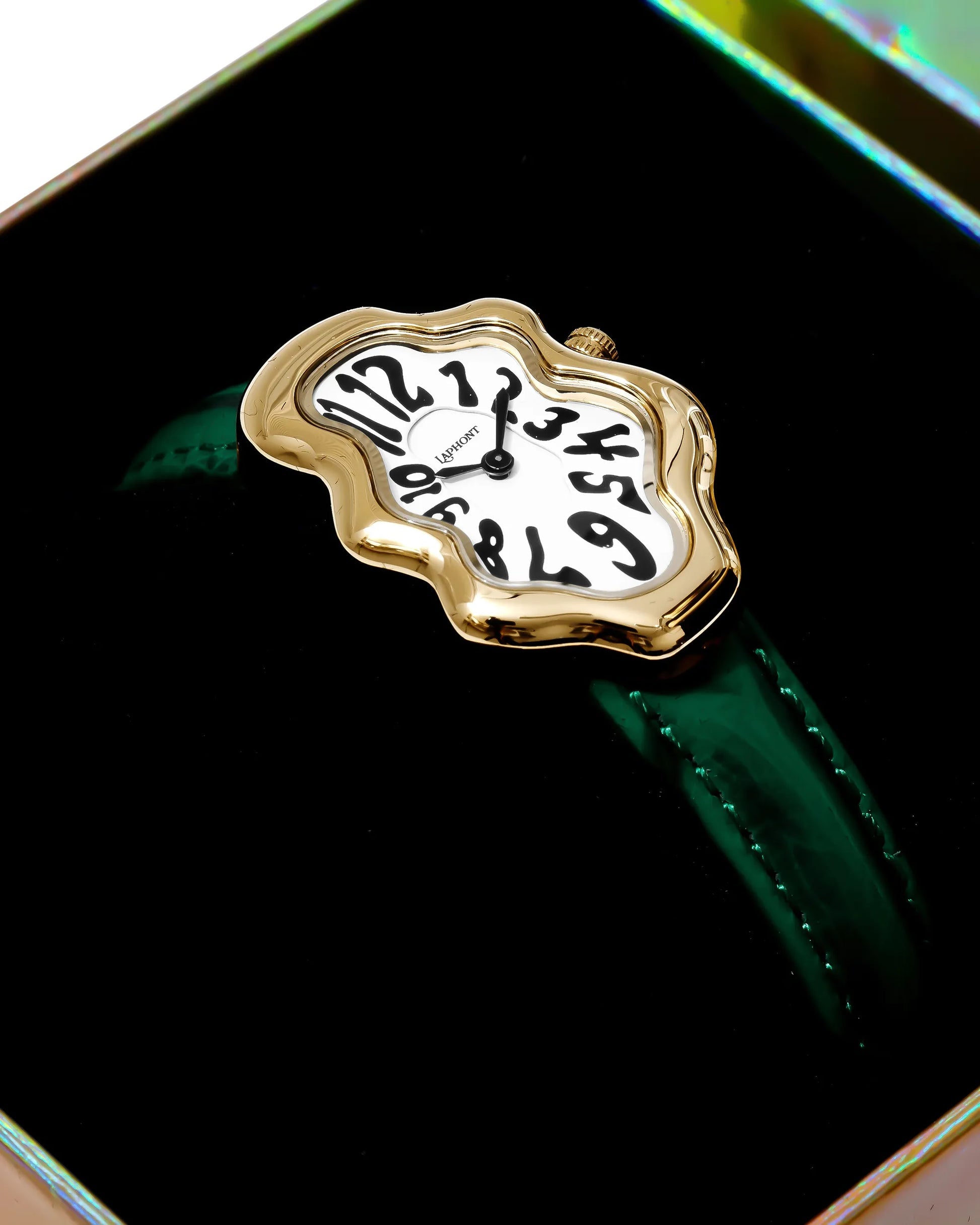 Orologio Miraage Gold Band Green LAPHONT