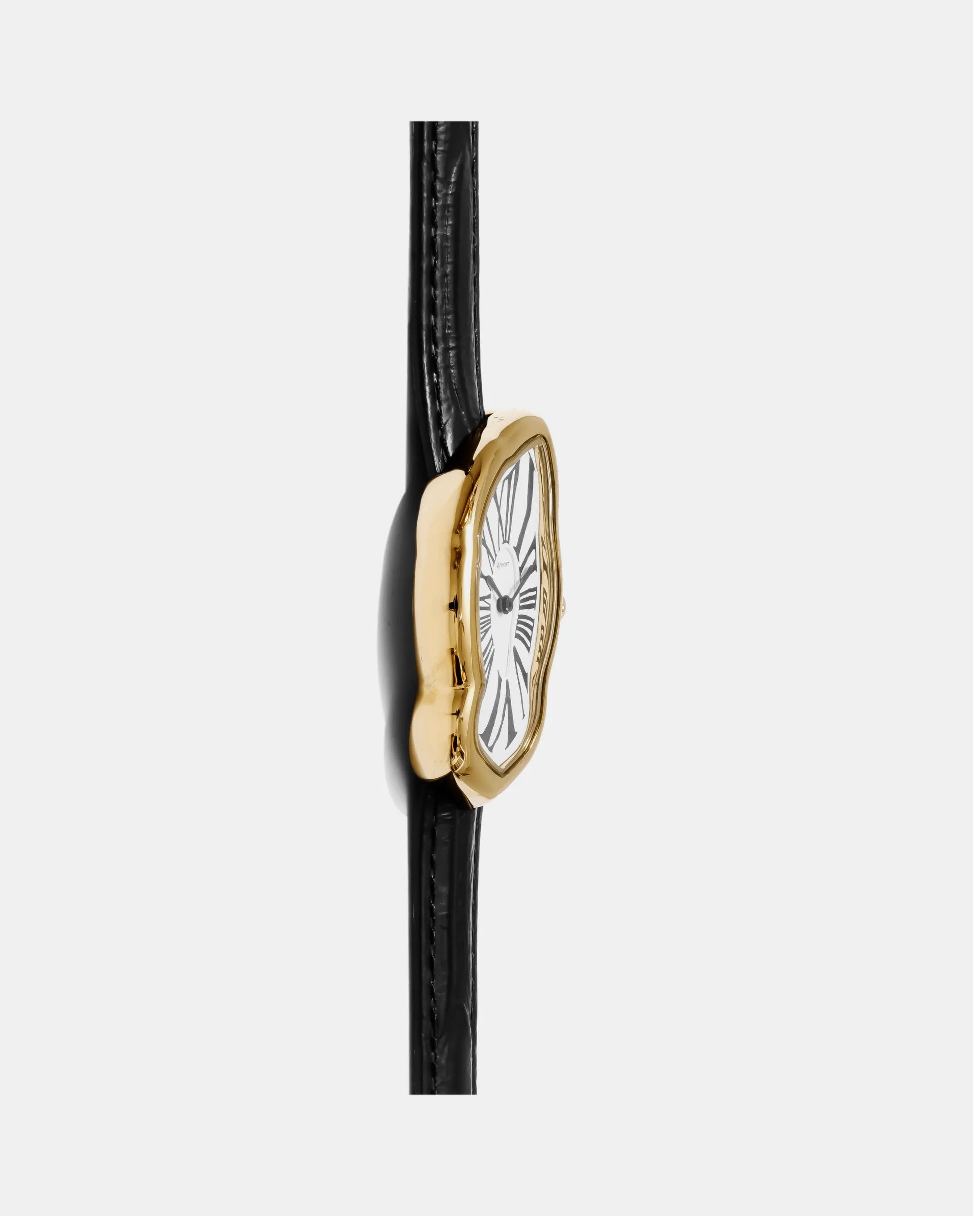 Orologio Melting Slim Gold Fem Band Black LAPHONT