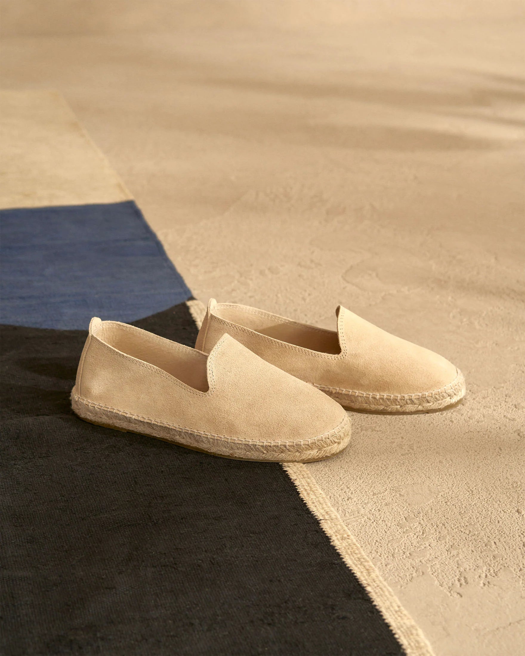 Espadrillas suede Hamptons Champagne Beige Manebì