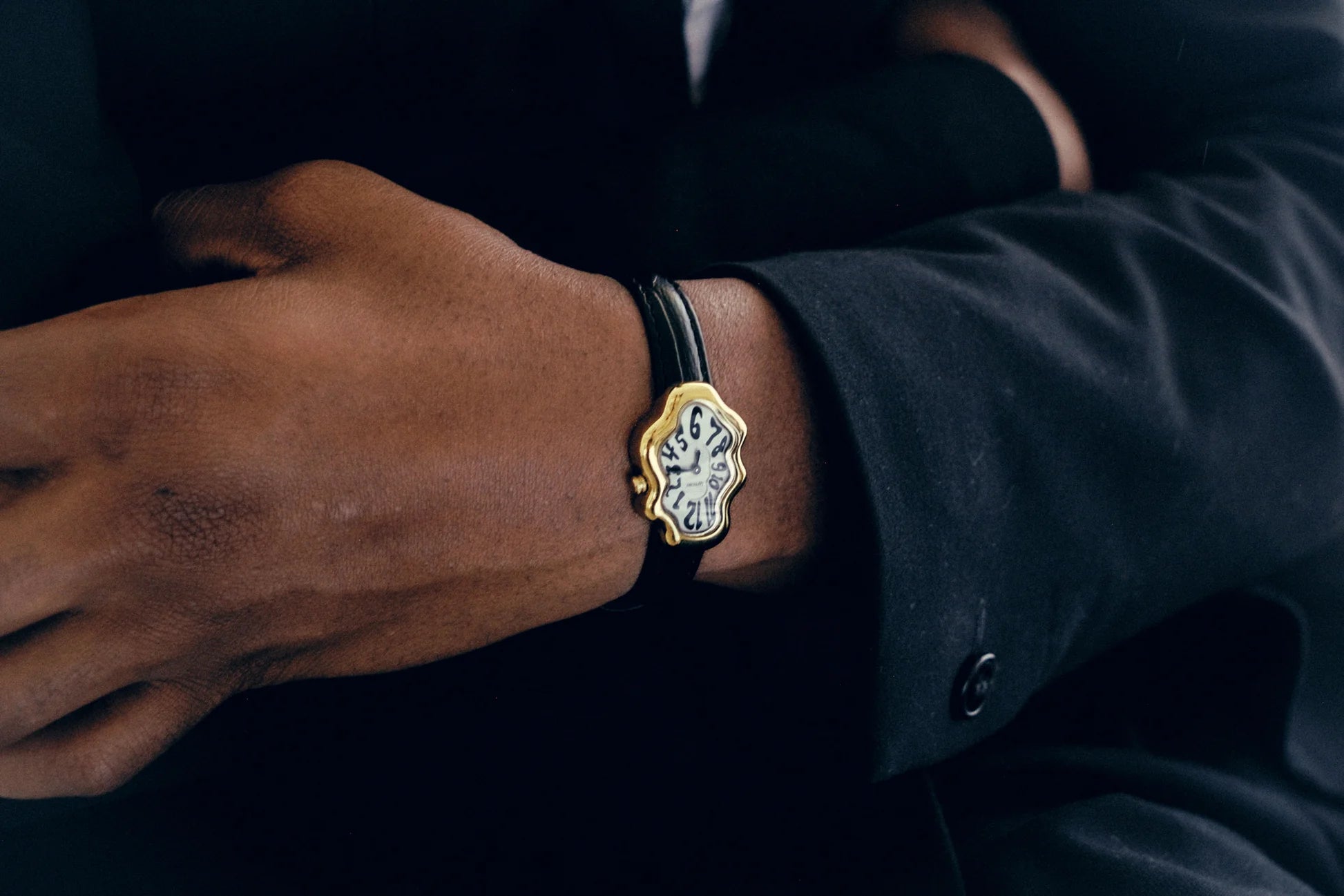 Orologio Mirage Gold Band black LAPHONT