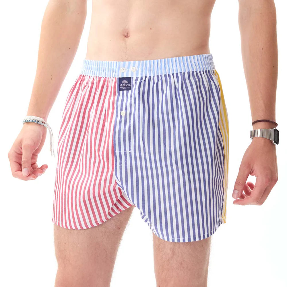 Boxer classico multi stripes McAlson