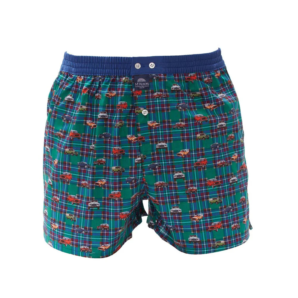 Boxer McTartan Landy verde McAlson