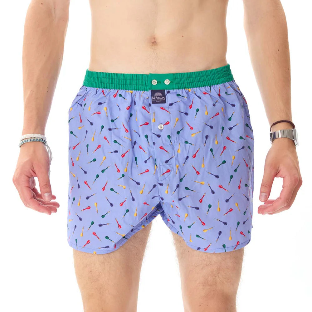 Boxer freccette light blue McAlson