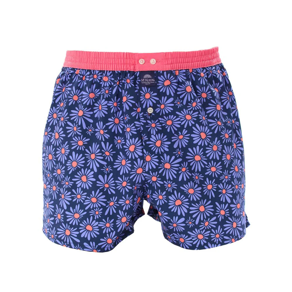 Boxer fantasia flower blu McAlson