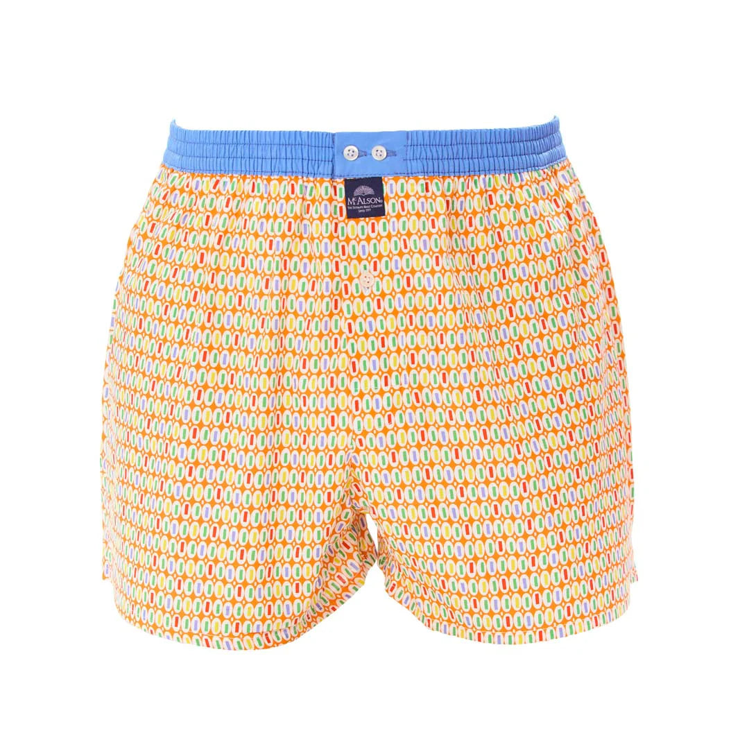 Boxer fantasia ovali arancione McAlson