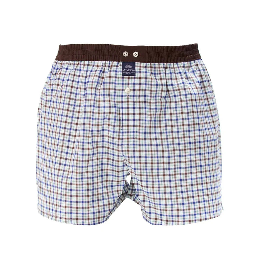 Boxer scacchi navy McAlson