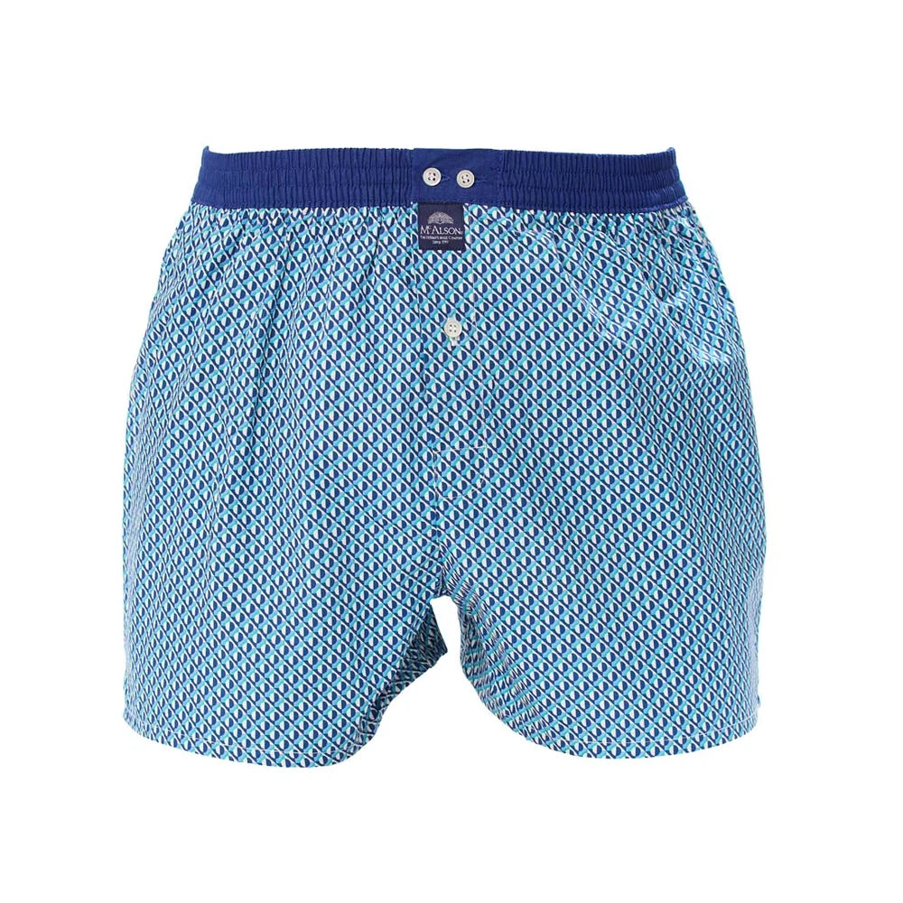 Boxer geometrico turchese McAlson