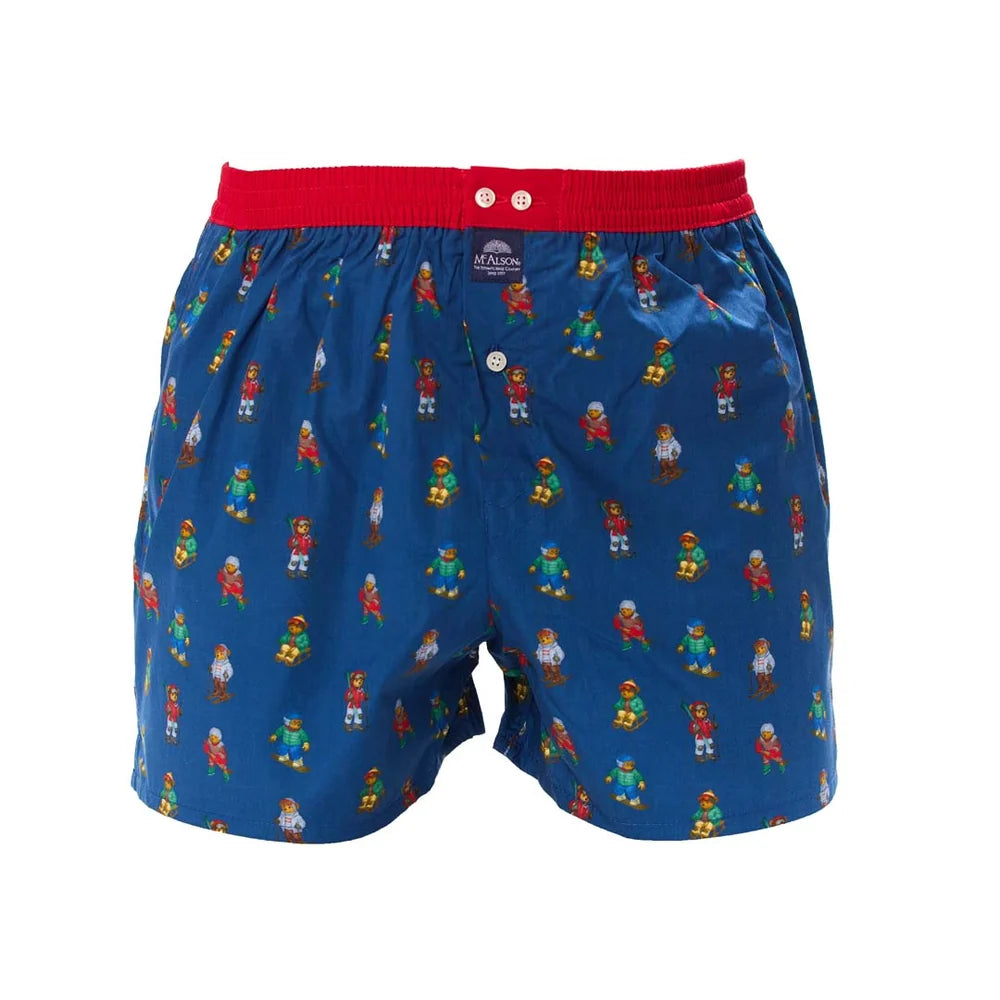 Boxer orso alpino navy McAlson