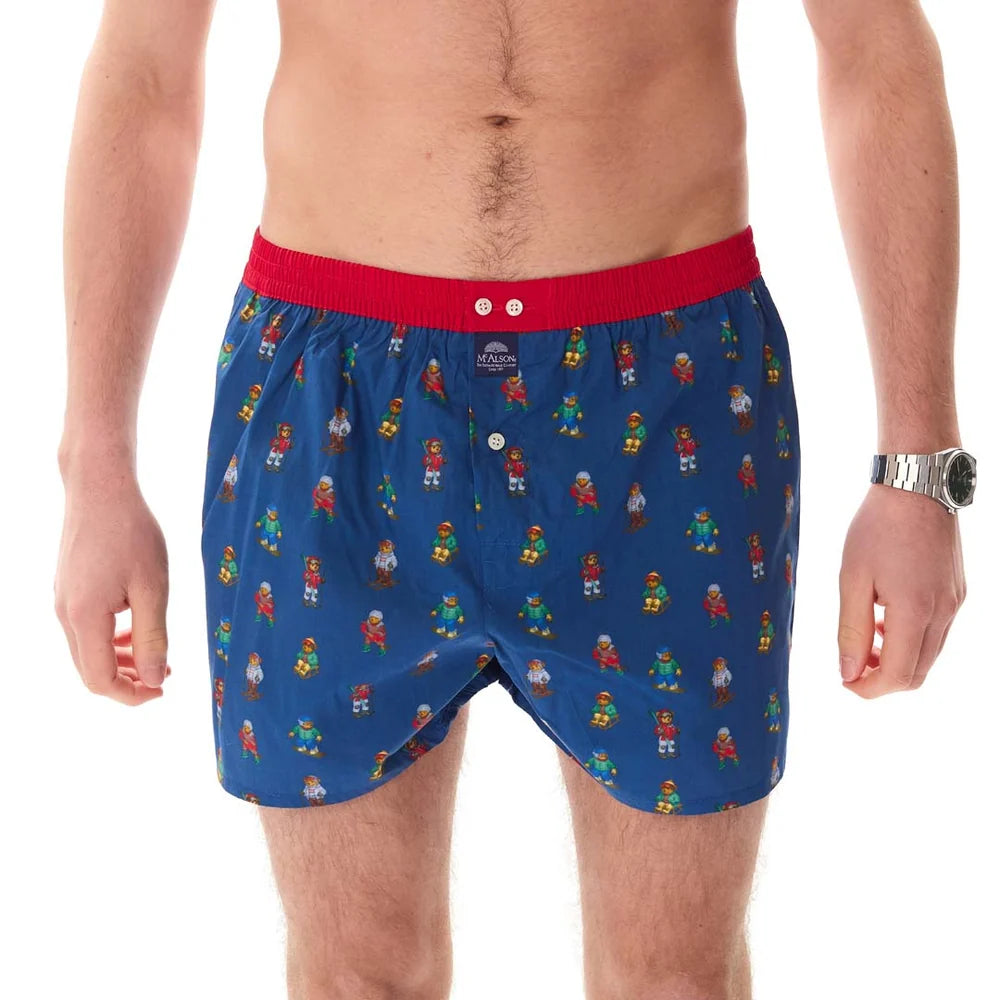 Boxer orso alpino navy McAlson