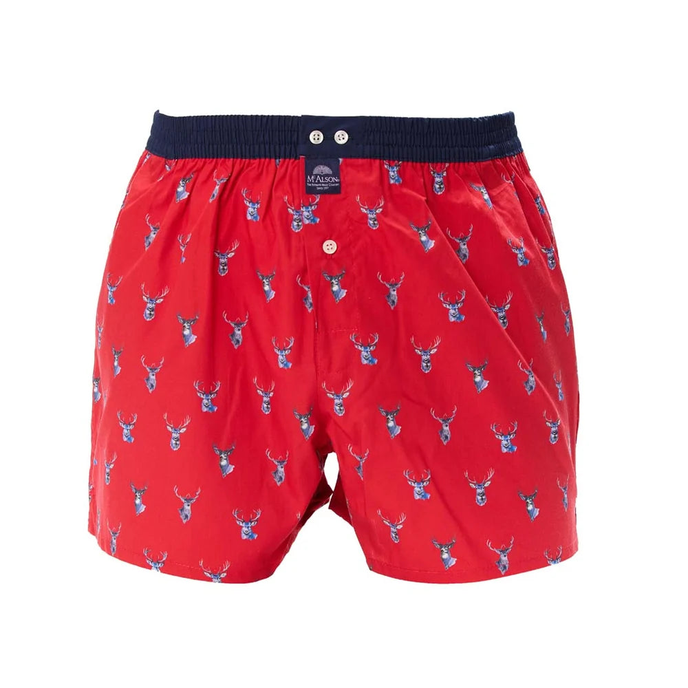 Boxer fantasia cervo rosso McAlson