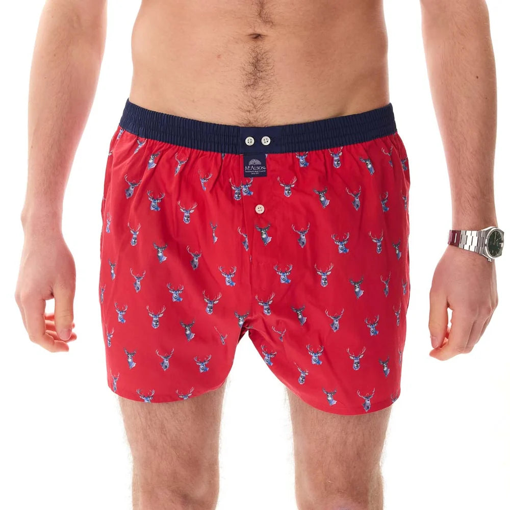 Boxer fantasia cervo rosso McAlson