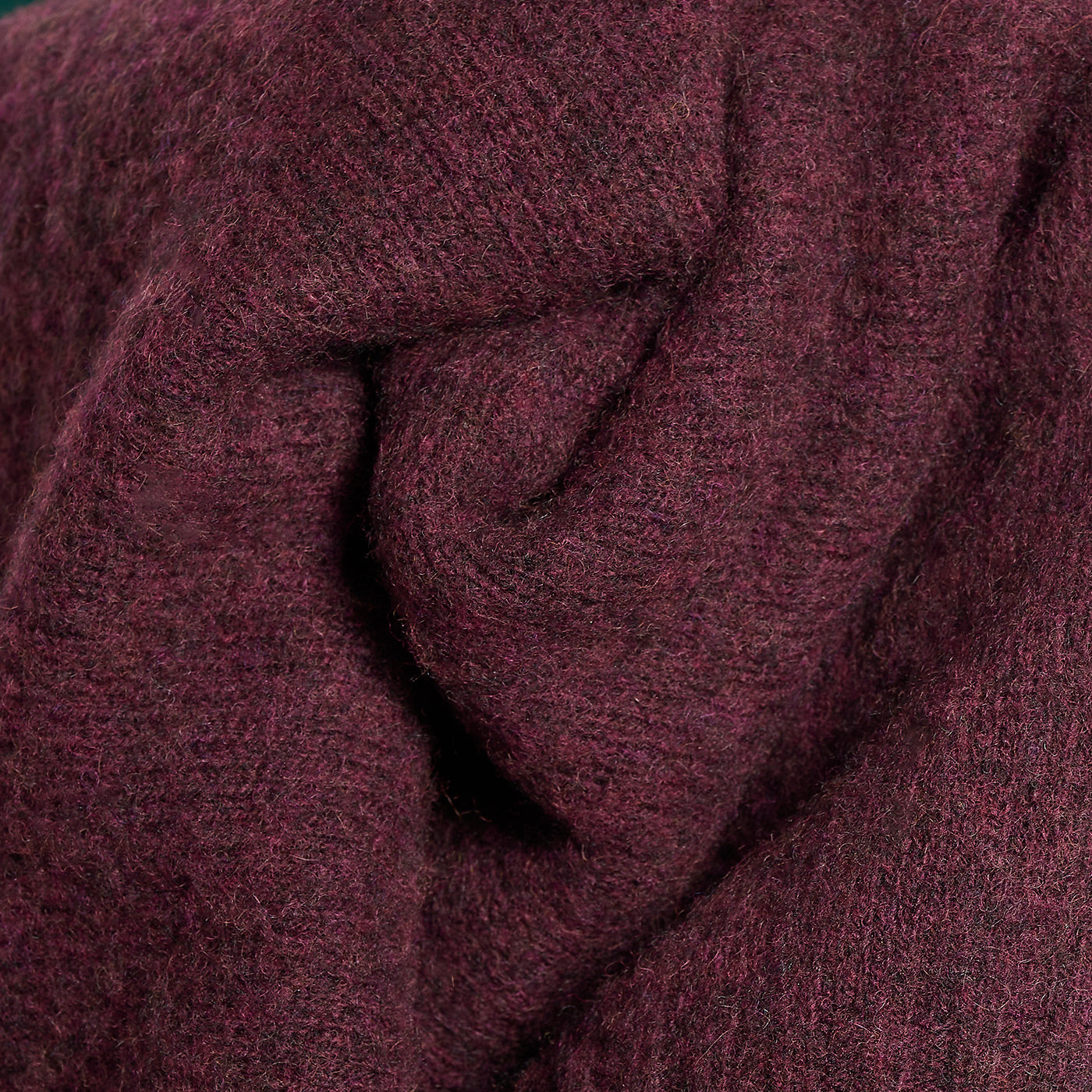 Collo alto raglan brushed shetland beetroot Monsieur