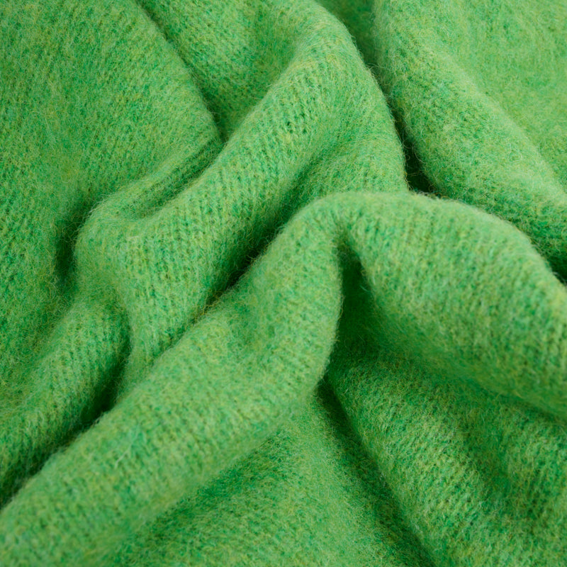 Girocollo raglan brushed shetland Garden Leaf Monsieur
