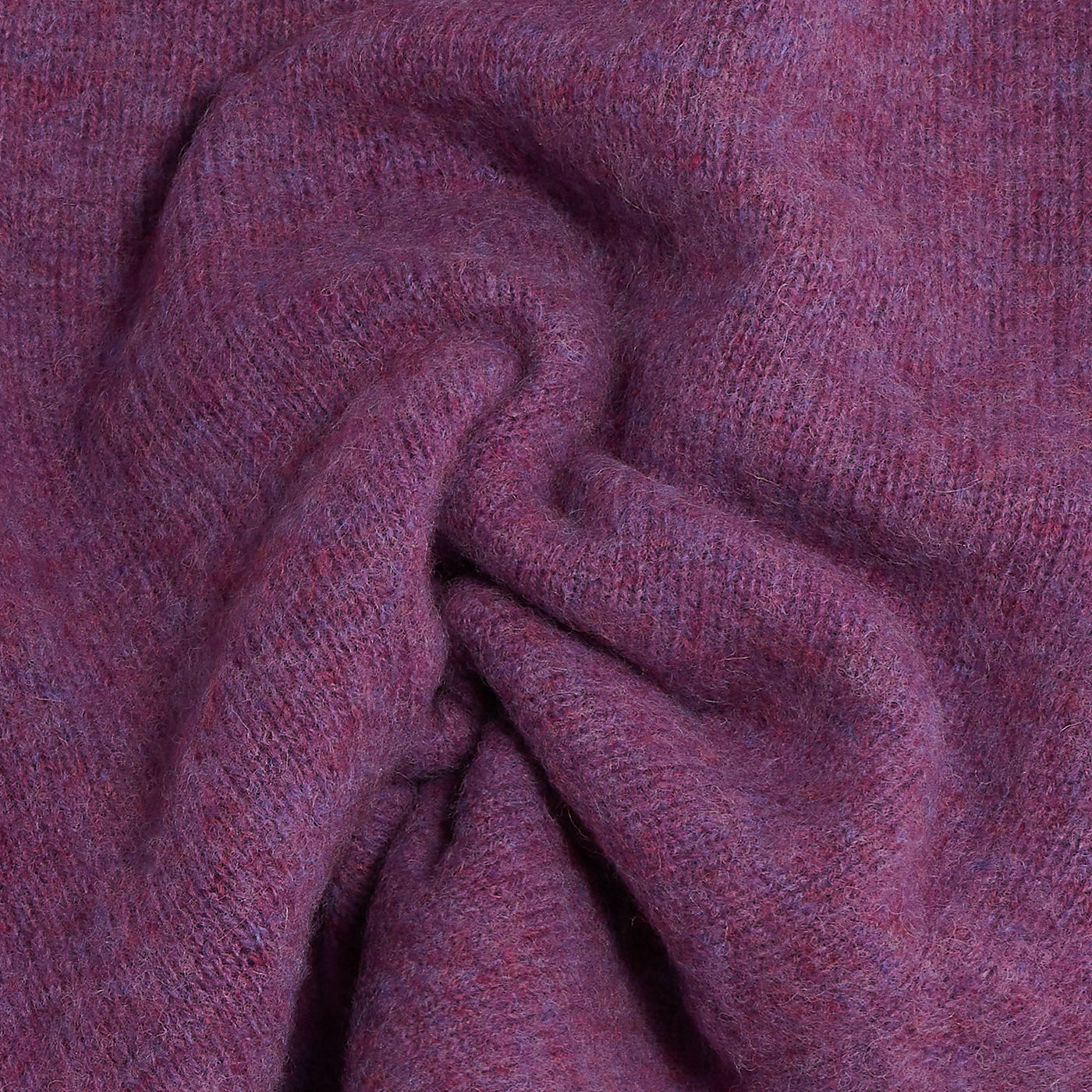 Collo alto raglan brushed shetland calluna Monsieur