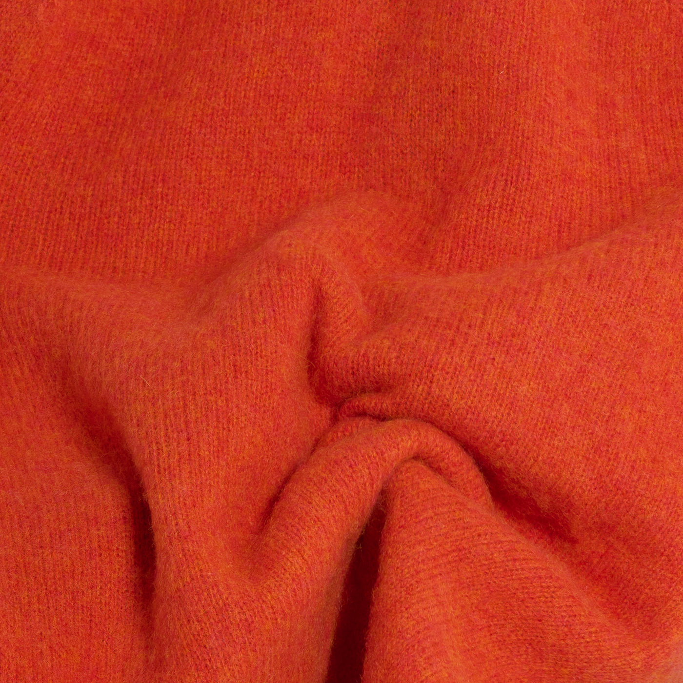 Collo alto raglan brushed shetland flame Monsieur
