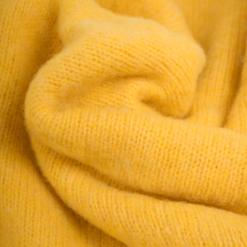 Girocollo raglan brushed shetland Gorse Flower Monsieur